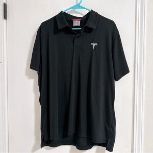 Tesla Black Men's Polo Shirt